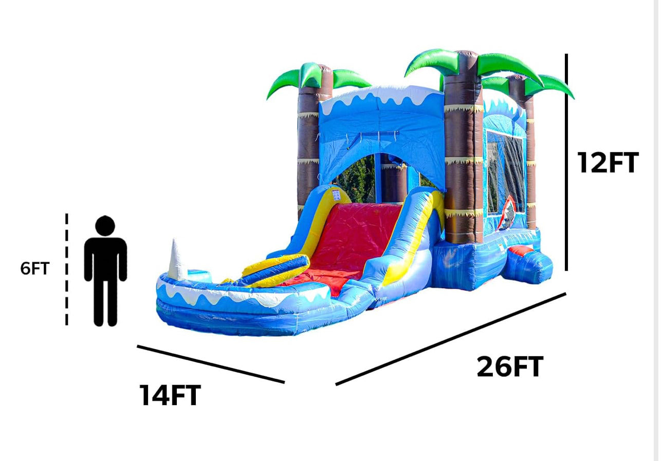 Tropical Shark Adventure Combo (Wet/Dry)